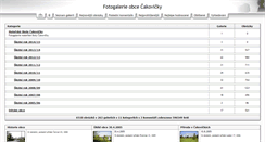 Desktop Screenshot of fotogalerie.cakovicky.cz